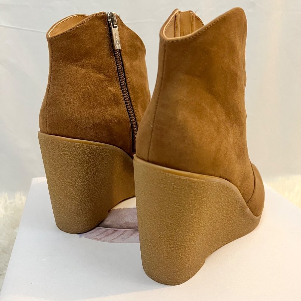 Jessica Simpson Crais Bootie Wedge Size 8 Brown NEW! - Picture 6 of 16
